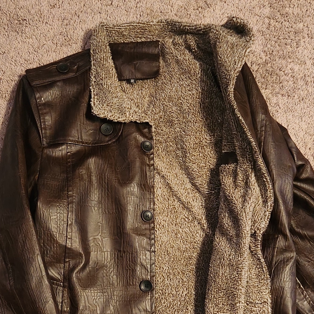 Leather jacket